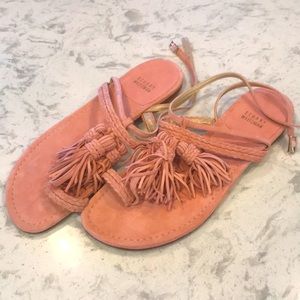 Stuart Weitzman Pink/Coral Sandals